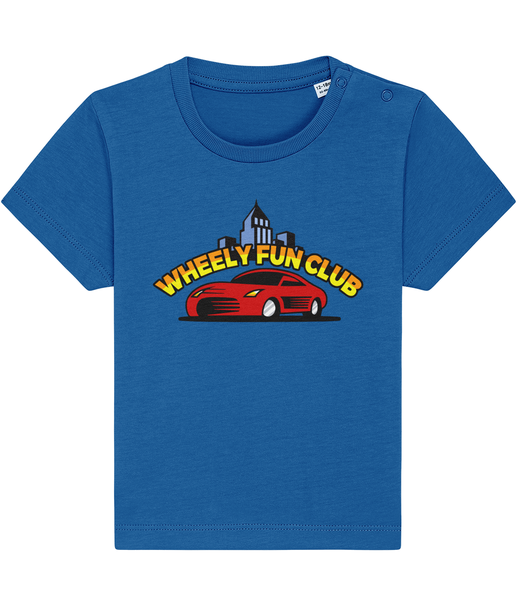 T-shirt Wheely Fun Club pour bébé de 0 à 6 mois