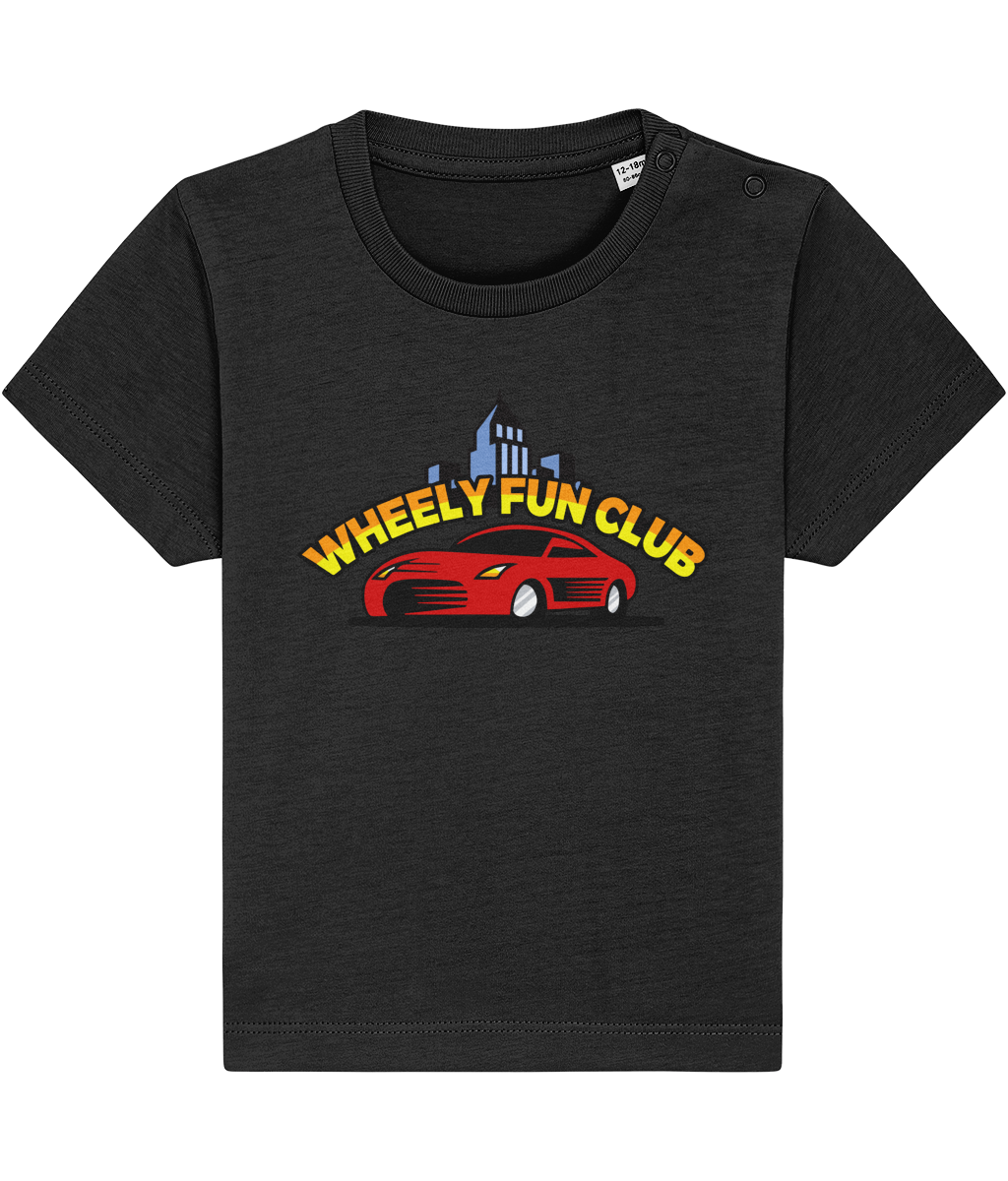 T-shirt Wheely Fun Club pour bébé de 0 à 6 mois