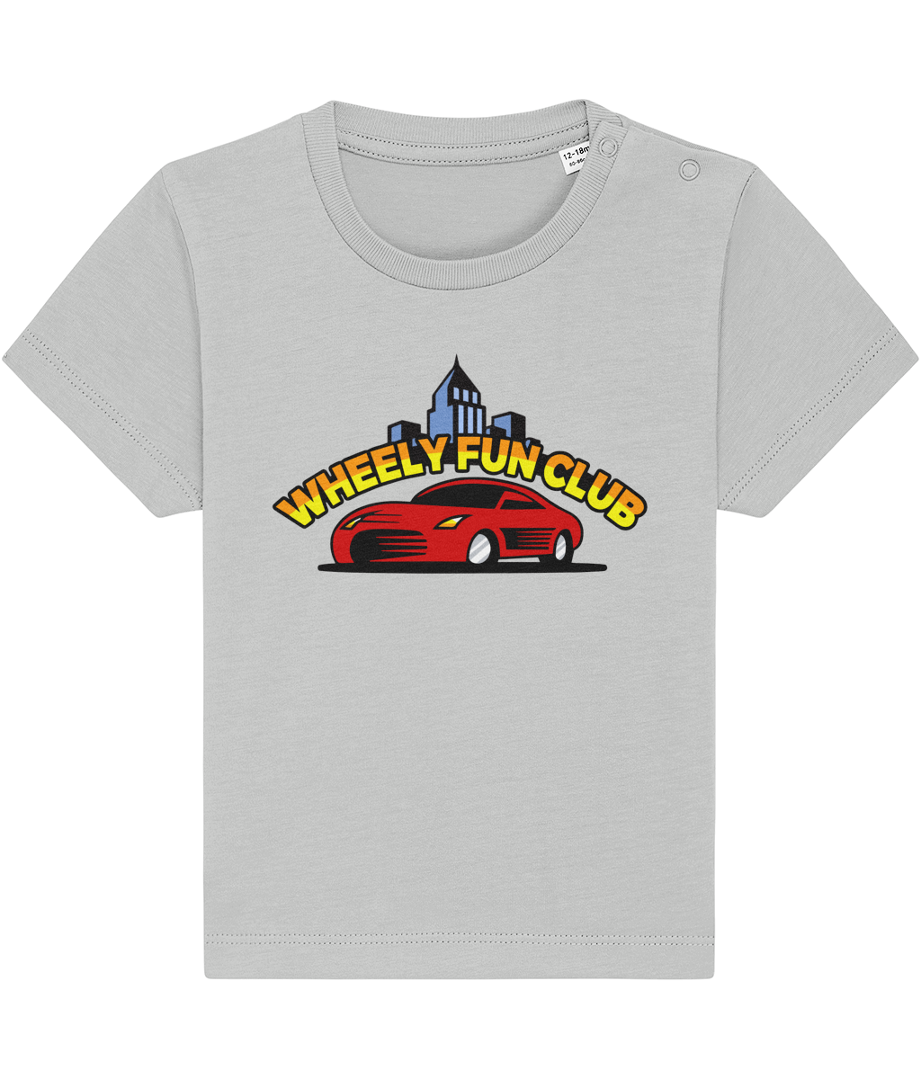 T-shirt Wheely Fun Club pour bébé de 0 à 6 mois