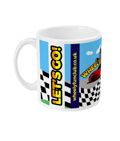 Tasse Wheely Fun Club « Allons-y ! » de 325 ml