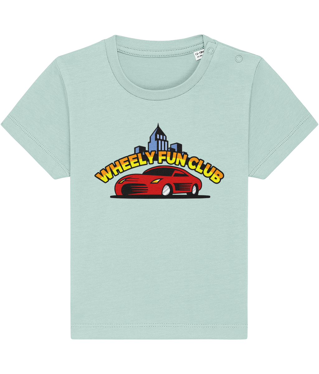 T-shirt Wheely Fun Club pour bébé de 0 à 6 mois