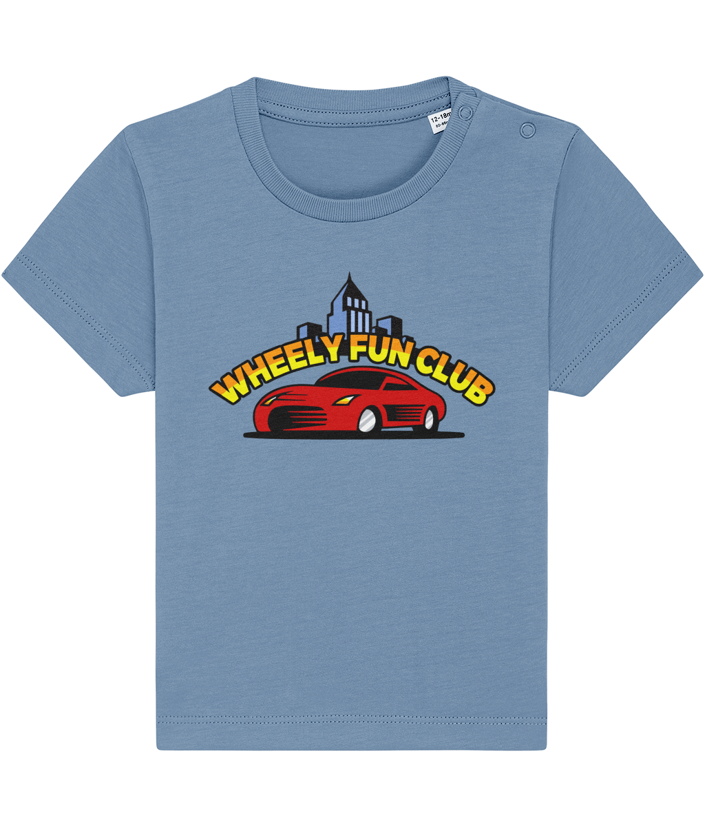 T-shirt Wheely Fun Club pour bébé de 0 à 6 mois