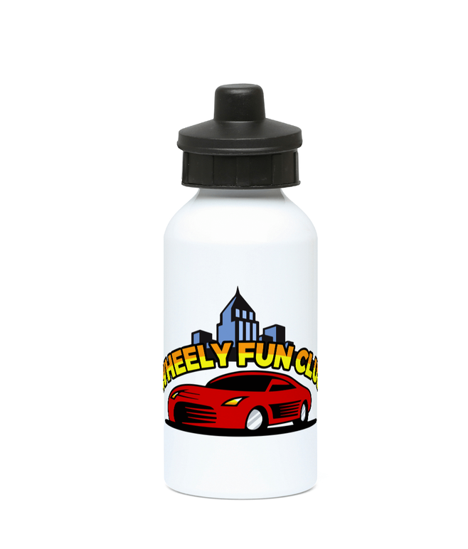 Bouteille d'eau en aluminium Wheely Fun Club 400 ml