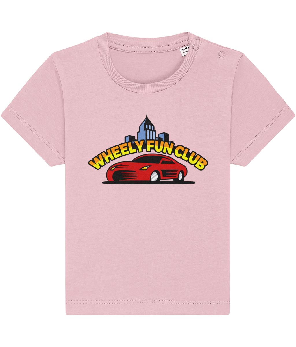 T-shirt Wheely Fun Club pour bébé de 0 à 6 mois