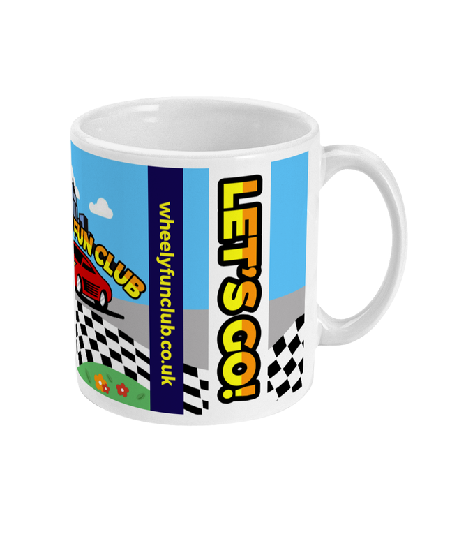 Tasse Wheely Fun Club « Allons-y ! » de 325 ml
